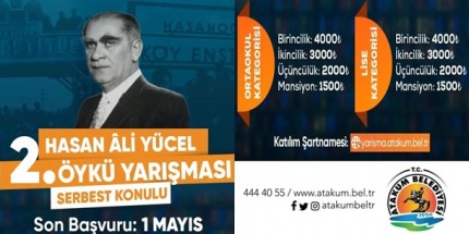 Hasan Ali Yücel 2. Öykü Yarışması’nın Başvuru Süresi Uzatıldı